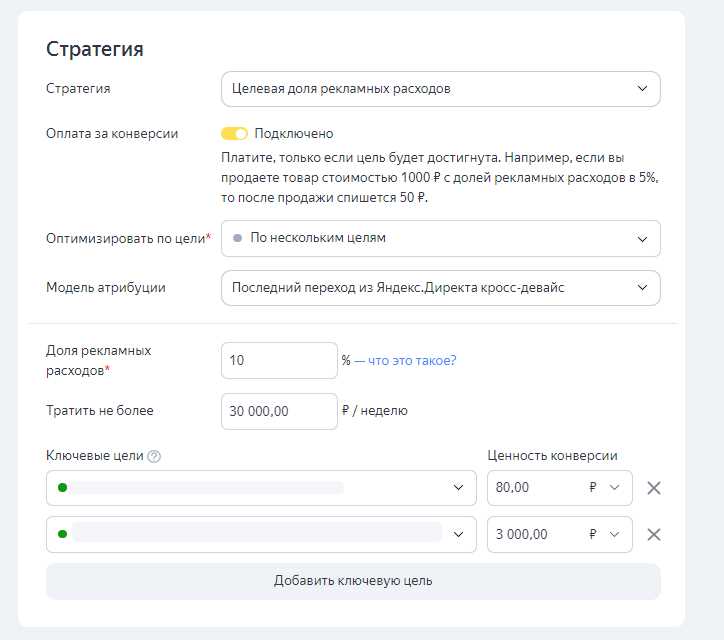 Как настроить и оптимизировать целевую долю рекламных расходов в Директе